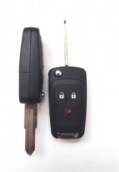 Carcasa cheie pentru Chevrolet 2+1 buton panica 