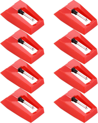 Set de 8 capuri de redare Doza ac de citire pentru Pick-up Discuri Vinil Compatibil cu Anders Nicholson Boytone Capehart Crosley CROW 