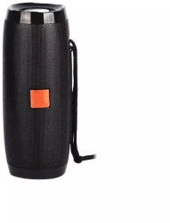 Boxa portabila lumina ambientala multicolora wireless radio FM negru 