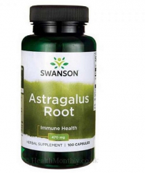Swanson Astragalus radacina 470 mg 100 capsule 
