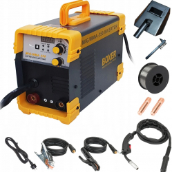 Aparat invertor sudura MIG MMA 350A + fir flux fara gaz + accesorii SR-2008+F 