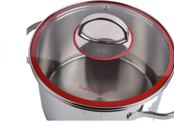 Oala inox cu capac 26 cm 