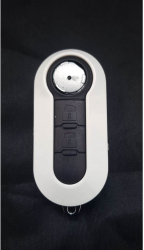 Carcasa cheie briceag pentru Fiat 2 butoane alba 