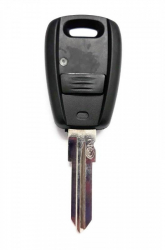 Carcasa cheie pentru Fiat 1 buton negru 