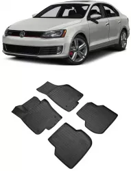Set covorase cauciuc tip tavita VW Jetta 2015-2018 