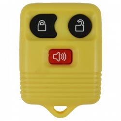telecomanda cheie pentru Ford 3 butoane galben 