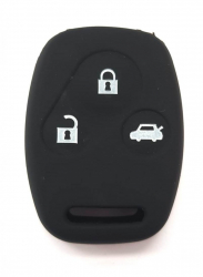 Husa cheie silicon pentru Honda 3 but negru 