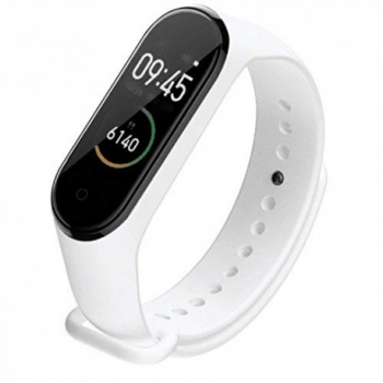 Bratara Sport M4 Techstar® Pentru Fitness Monitorizarea Presiunii Sangelui si A Batailor Inimii Alb 