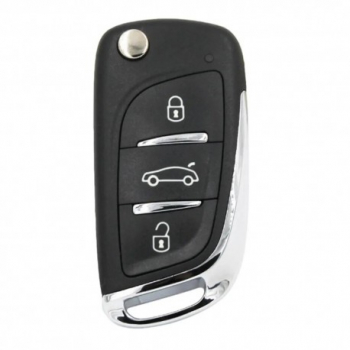 Cheie Auto cu Telecomanda Techstar® TRM-09 pentru VW B11 KEYDIY 3 Butoane 300-500 Mhz Pentru Programul KD