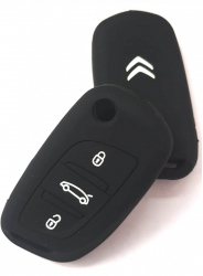 Husa silicon carcasa cheie compatibil Citroen briceag 