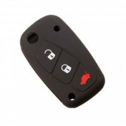 Husa silicon carcasa cheie compatibil Fiat 3 butoane 
