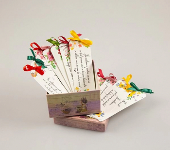 12 Motive iti Multumesc semne carte cadou diverse modele multicolor - YODB197 - 23h Events 