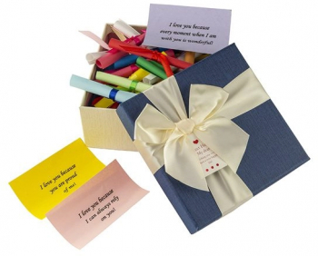 30 Reasons Why I Love You mesaje-sul cutie rosie in forma de inima cadou iubit a multicolor - YODB1939 - 23h Events 