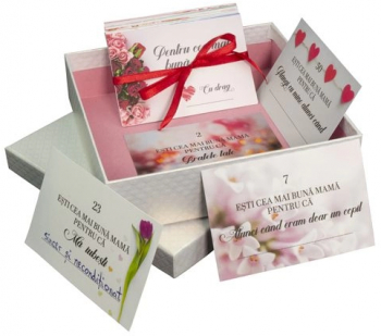 52 Motive Esti Cea Mai Buna Mama mesaje-cupon diverse modele pentru cutii cadou mama multicolor - YODB1921 - 23h Events 