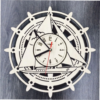 Ceas Barca ideal pentru un iubitor de apa ori pentru office diametru 30 cm - OMIS01218 - 23h Events 
