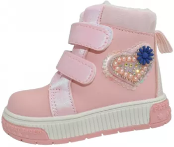 Ghete imblanite pentru fete BiKi F-0277-E-25 Roz 