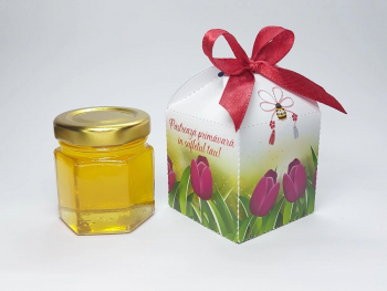 Martisor cu miere set 4 buc. handmade Primavara in suflet 50 gr/buc - DSBC202011 - 23h Events 