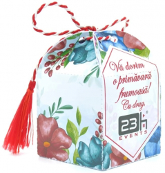 Martisor cu miere set 4 buc. handmade Va dorim o primavara frumoasa 2 50 gr/buc - DSBC202030 - 23h Events 