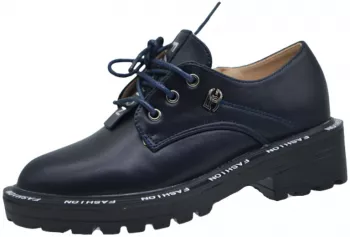 Pantofi ortopedici pentru fete MRS M98-3-B-35 Bleumarin 