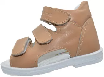 Sandale ortopedice pentru baieti Small Foot SMF0909M Maro 
