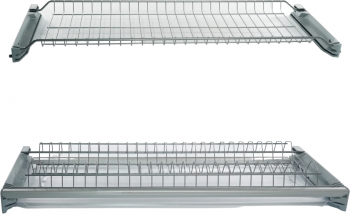 Scurgator picurator vase model 701 din otel pentru latime exterioara corp 700 mm finisaj gri aluminiu