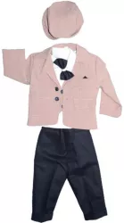 Costum elegant 6 piese pentru baieti Mini Junior CM543243-62 Bej 