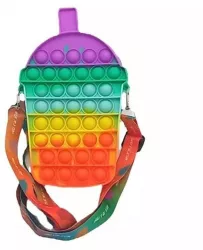Geanta din silicon geanta pop it Flippy 161823 Multicolor