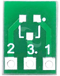 Placuta adaptoare IC DIP SIP3 SOT223 la DIP3 OKY3447-7 