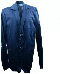 Sacou elegant pentru baieti AS-DOP AD2-B-128-cm Bleumarin 