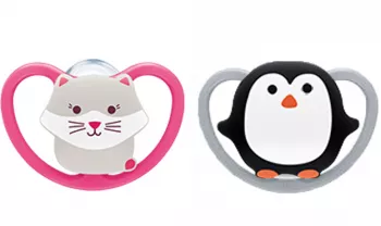 Set 2 suzete ortodontice din silicon Limited Edition 177153-2 Multicolor 