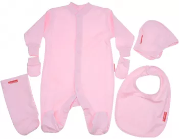 Set 5 piese pentru fete Marcinkowski 406379R-62 Roz
