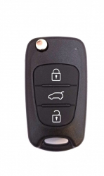 Carcasa cheie briceag complecta pentru Hyundai I30 3 butoane cu electronica si cip 