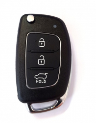 Carcasa cheie briceag complecta pentru Hyundai I35 3 butoane cu electronica si cip ID46 