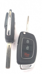 Carcasa cheie smartkey pentru Hyundai 2+1 buton panica