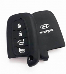 Husa silicon carcasa chei pentru Hyundai 4 butoane 