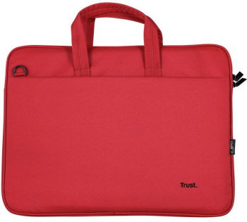 Trust Geanta notebook 16 inch Eco-friendly Slim Red 