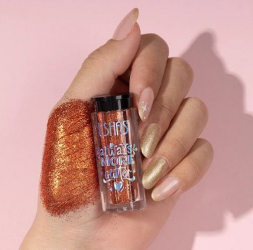 Fard de ochi Glitter pulbere Ushas Always More Glitter Caramiziu 06 