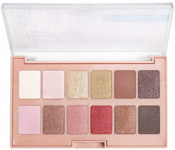 Paleta Fard Pleoape Maybelline Nudes in The City 12 Culori 