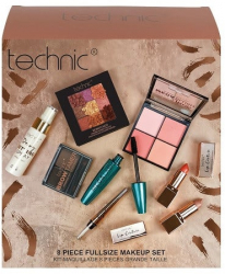 Set Machiaj Technic 8 Piece Full Size Make-up Set 