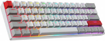 Tastatura mecanica de gaming wireless iluminare RGB Bluetooth conectare cu pana la 3 dispozitive QWERTY OUTEMU Newmen GM610
