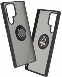 Husa Compatibila cu Samsung Galaxy S22 Ultra 5G Techsuit Glinth Negru 