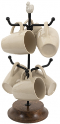 Set 6 cani cu suport 14x39 cm 225 ml 39 cm 