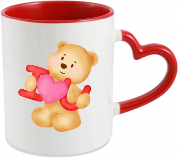 Cana personalizata pentru Valentines Day I love you 