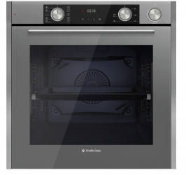 Cuptor electric incorporabil Studio Casa Elegance Grey FE810 Steam Art 10 functii 81 l Grill Rotisor Ventilator Autocuratare cataliti 