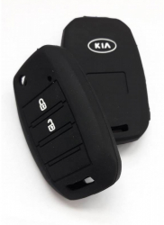 Husa silicon carcasa cheie pentru Kia 2 butoane 