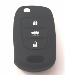 Husa silicon carcasa cheie pentru Kia 3 butoane 