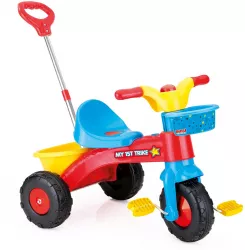 Tricicleta cu maner MyFirstTrike 70x70x46cm-Dolu 
