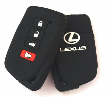 Husa silicon carcasa cheie pentru Lexus 3+1 buton de panica 
