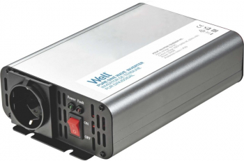 Invertor de tensiune 12V 220V 600W Well unda sinusoidala pura PSUP-INV/PSW-12V600W-WL 