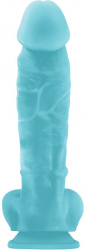 Dildo Firefly 8 Glowing Blue 